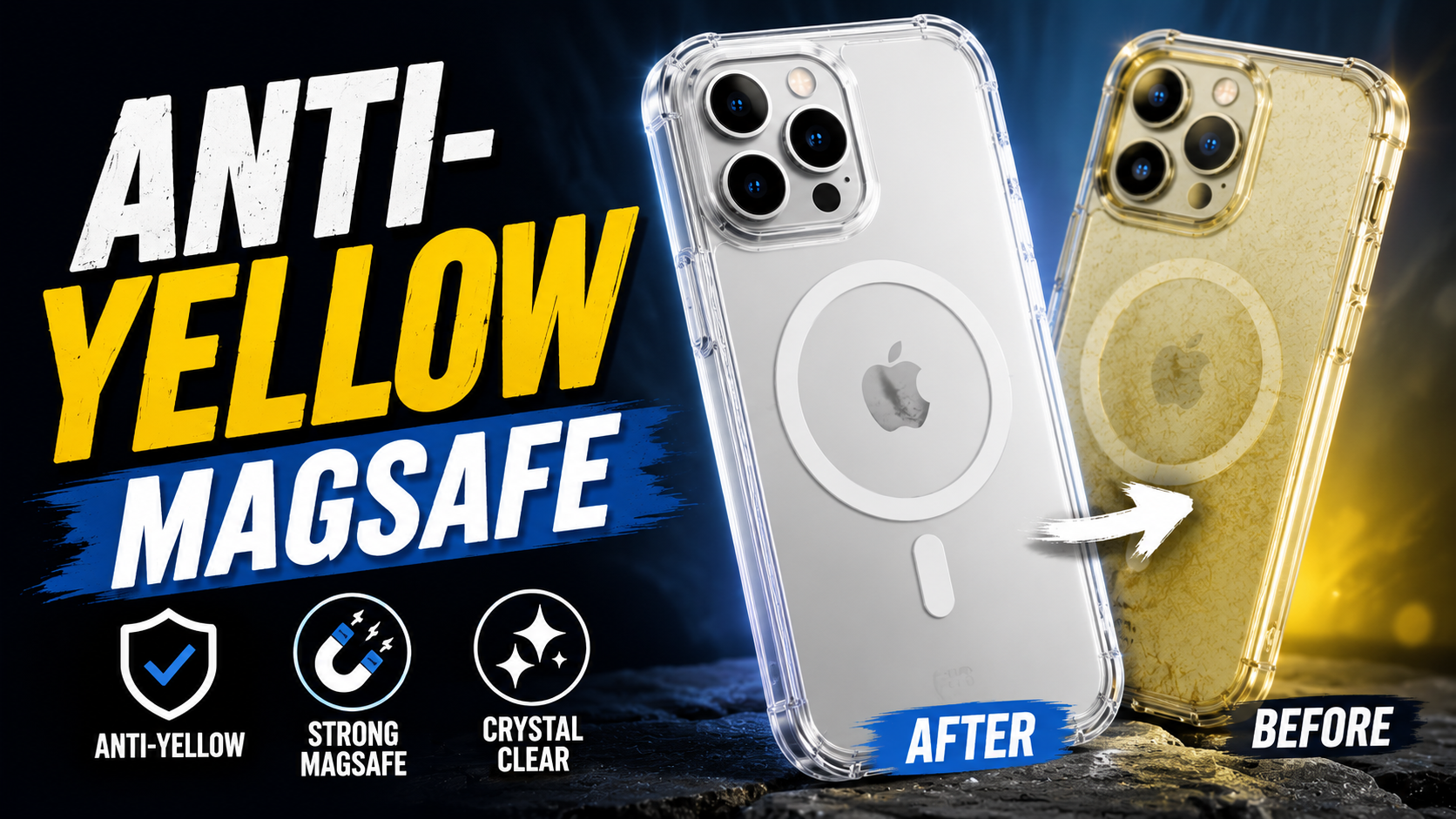 Anti-Yellow MagSafe Cases