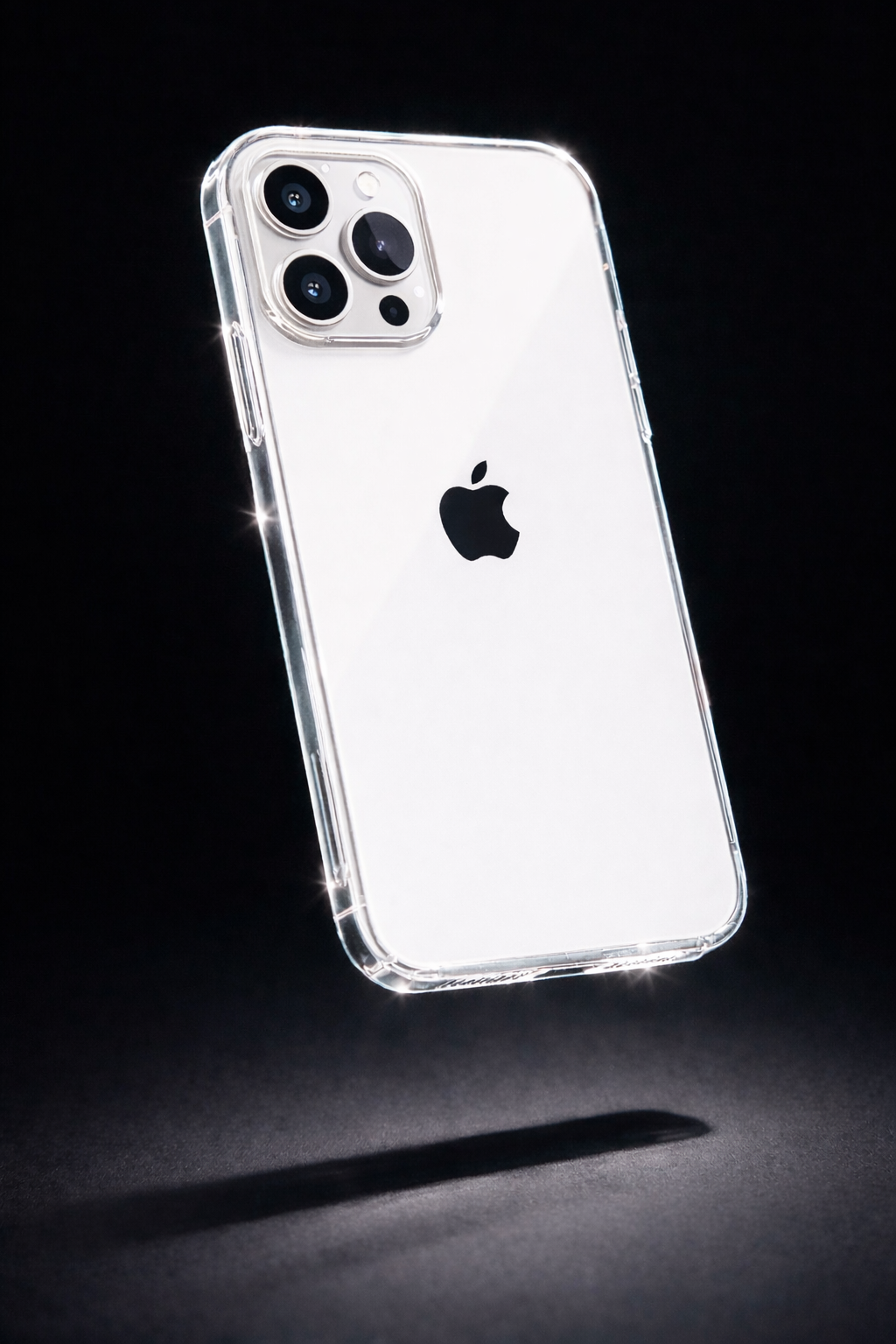 Premium Crystal Clear Anti Yellow Protective Case For iPhone 12 And iPhone 12 Pro Clear And Black Border Variants