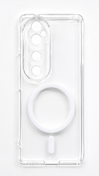 Vivo V40 / V40 Pro Magnetic Clear Case | MagSafe Compatible Transparent Back Cover | Military-Grade Corner Protection | Magnetic Ring Supported | Anti-Yellow Shockproof TPU+PC Cover