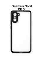 Premium Anti Yellow Transparent Phone Case with Black Border for 360 Degree Protection Raised Camera and Screen