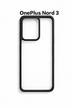 Premium Anti Yellow Transparent Phone Case with Black Border for 360 Degree Protection Raised Camera and Screen