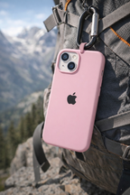 Premium Soft Silicone Back Case iPhone 13 And 14 Matte Finish Shockproof Protection Raised Camera And Screen Guard