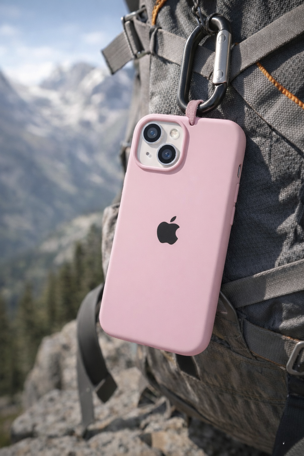 Premium Soft Silicone Back Case iPhone 13 And 14 Matte Finish Shockproof Protection Raised Camera And Screen Guard