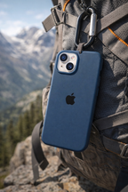 Premium Soft Silicone Back Case iPhone 13 And 14 Matte Finish Shockproof Protection Raised Camera And Screen Guard