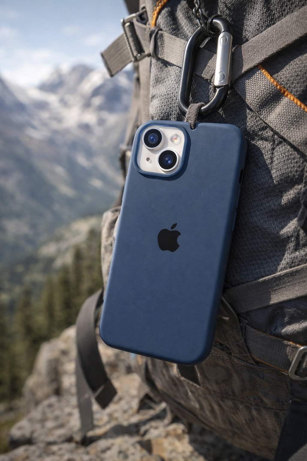 Premium Soft Silicone Back Case iPhone 13 And 14 Matte Finish Shockproof Protection Raised Camera And Screen Guard