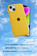 Premium Soft Silicone Back Case iPhone 13 And 14 Matte Finish Shockproof Protection Raised Camera And Screen Guard