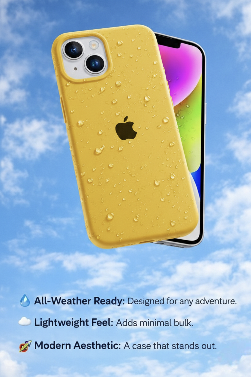 Premium Soft Silicone Back Case iPhone 13 And 14 Matte Finish Shockproof Protection Raised Camera And Screen Guard