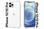 Premium Crystal Clear Anti Yellow Protective Case For iPhone 12 And iPhone 12 Pro Clear And Black Border Variants