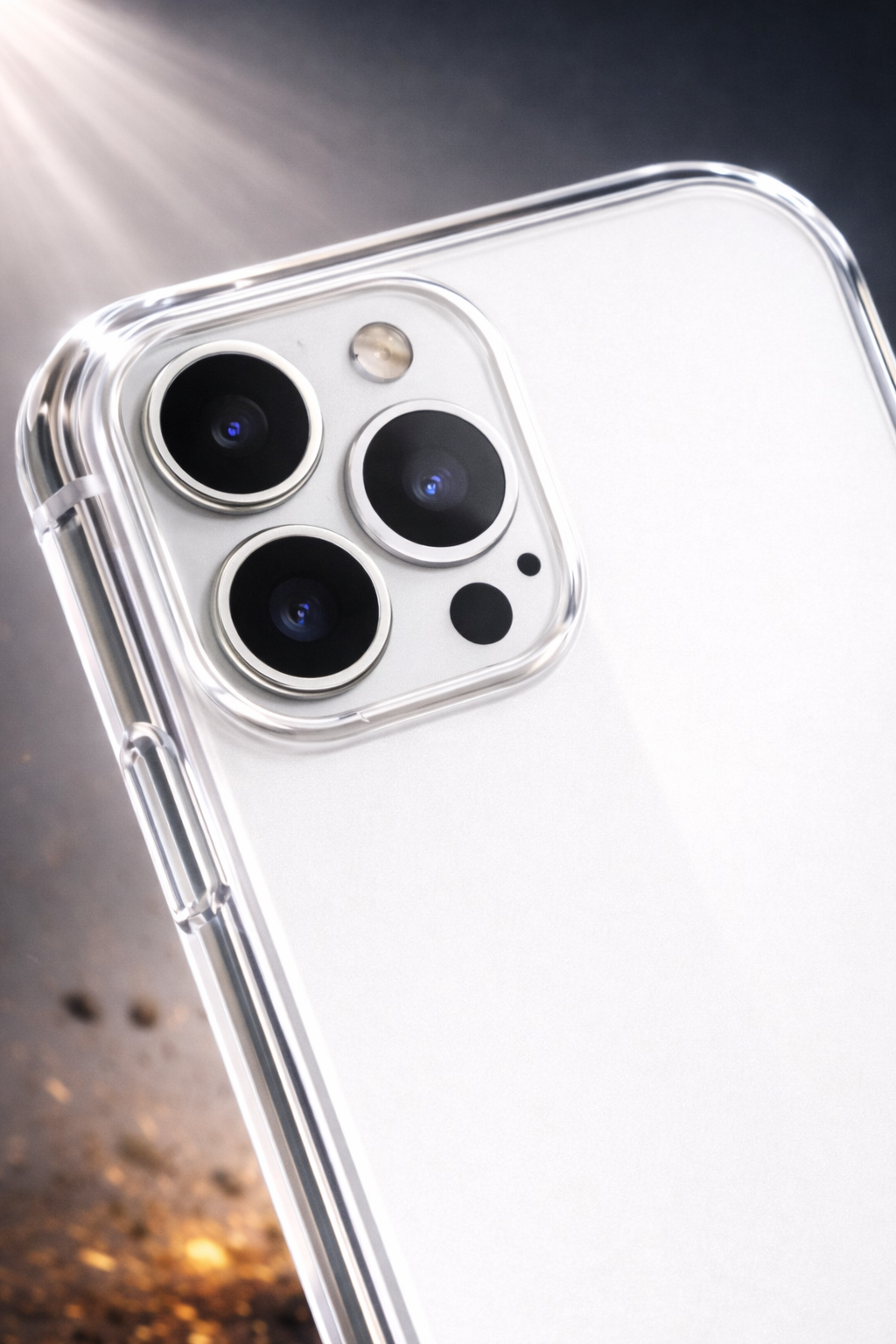 Premium Crystal Clear Anti Yellow Protective Case For iPhone 12 And iPhone 12 Pro Clear And Black Border Variants