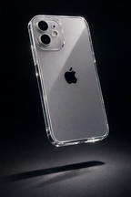 Premium Crystal Clear Anti Yellow Protective Case For iPhone 12 And iPhone 12 Pro Clear And Black Border Variants
